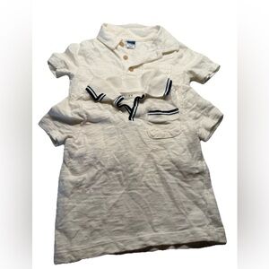 Old Navy Classic White Kids 2T Polo Shirt Set Of Two